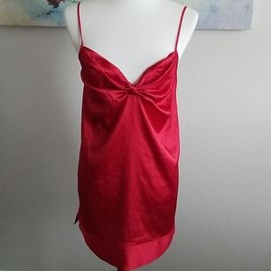 VS red slip dress nighty